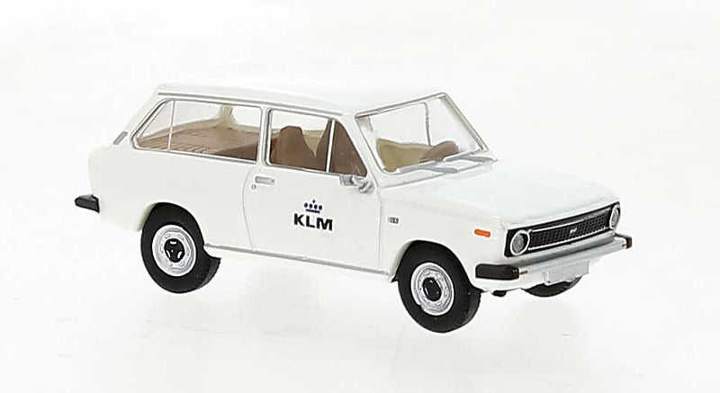 1972 DAF 66 Station Wagon - Assembled -- KLM (white, black)