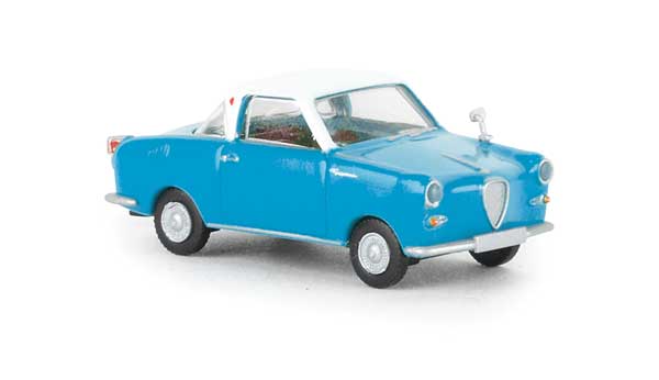 1957-1960s Goggomobile Coupe - Assembled -- Blue, White