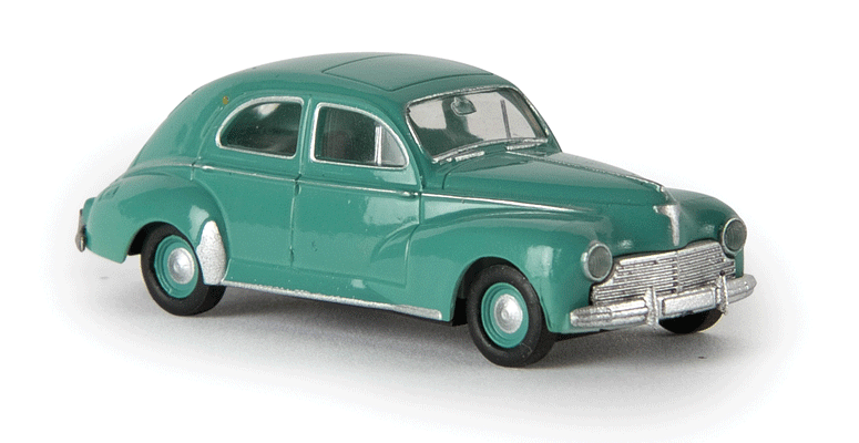 1948-1960 Peugeot 203 Sedan - Assembled - Drummer -- Mint Turquoise