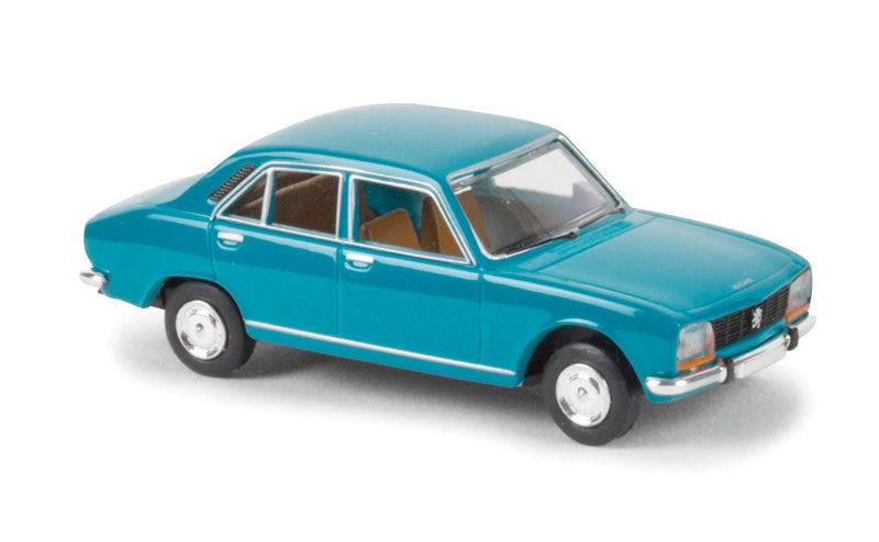 1968-1983 Peugeot 504 Sedan - Assembled -- Green-Blue
