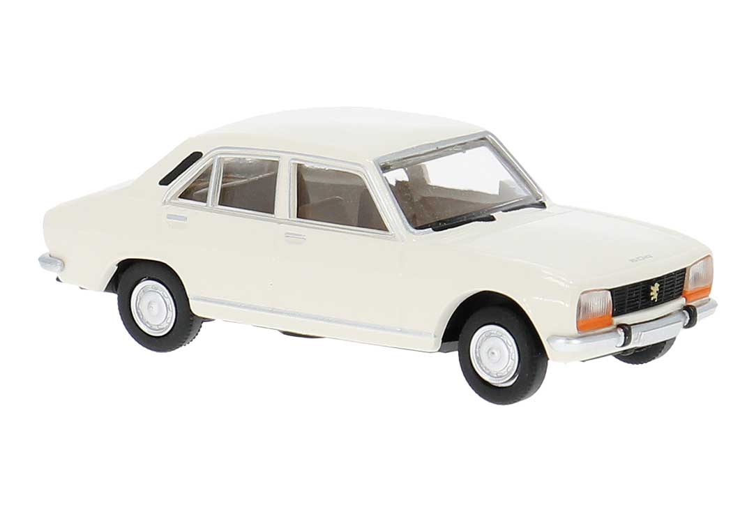 1968 Peugeot 504 Sedan - Assembled -- White