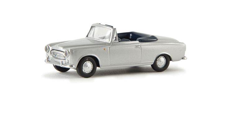 1955-67 Peugeot 403 Convertible - Assembled - Drummer -- Silver