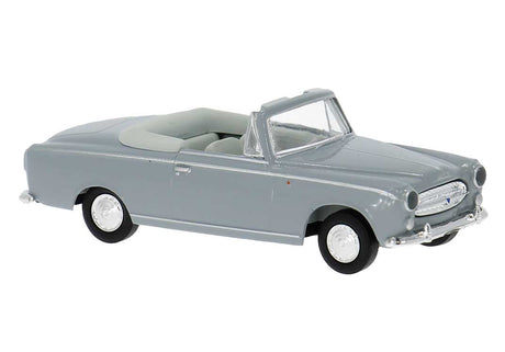 1955-1967 Peugeot 403 Convertible - Assembled -- Top Down (gray)