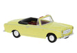 1955-1967 Peugeot 403 Convertible - Assembled -- Top Down (yellow)