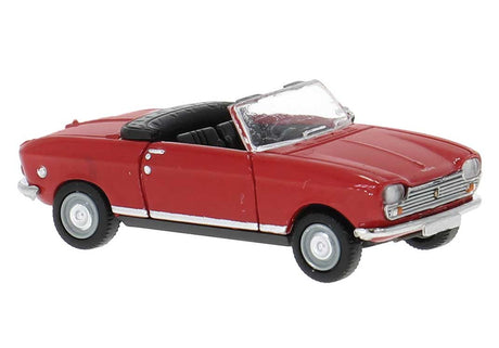 Peugeot 204 Convertible - Assembled -- Top Down (red)