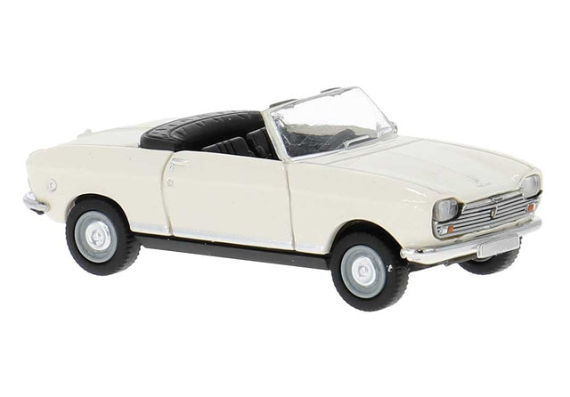 Peugeot 204 Convertible - Assembled -- Top Down (white)