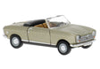 Peugeot 204 Convertible - Assembled -- Top Down (gold)