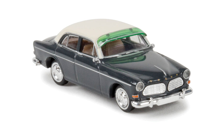 1956-69 Volvo Series 120 Amazon 4-Door Sedan - Assembled -- Gray, White