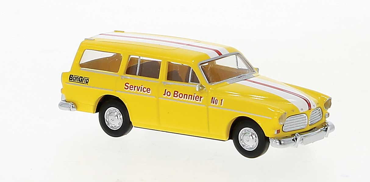 1954-69 Volvo Amazon Duett Station Wagon - Assembled -- Jo Bennier (yellow, red, white)