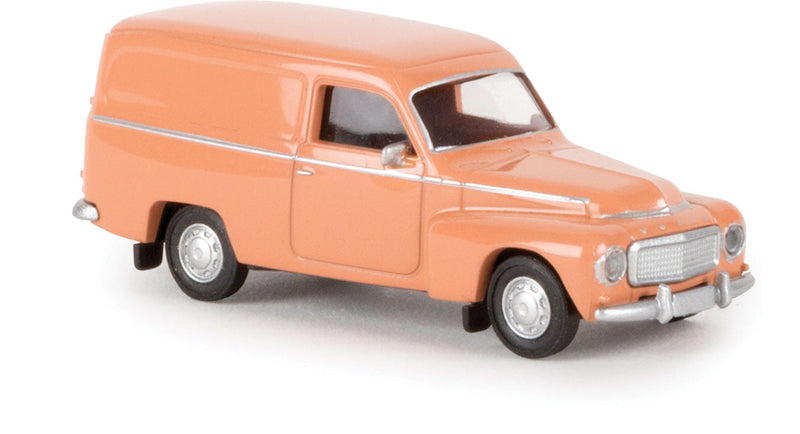 1954-69 Volvo Duett Delivery (No Side Windows) Station Wagon - Assembled -- Pastel Red