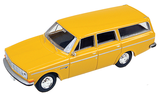 1968-73 Volvo Series 145 Station Wagon - Assembled -- Honey Yellow