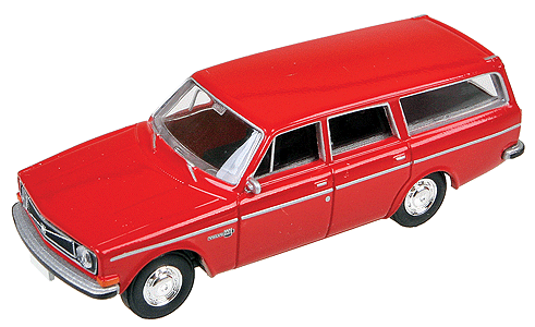1968-73 Volvo Series 145 Station Wagon - Assembled -- Carmine Red