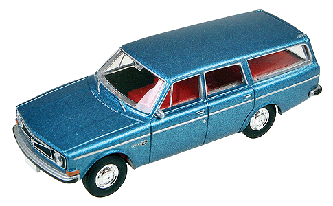 1968-73 Volvo Series 145 Station Wagon - Assembled -- Blue Metallic