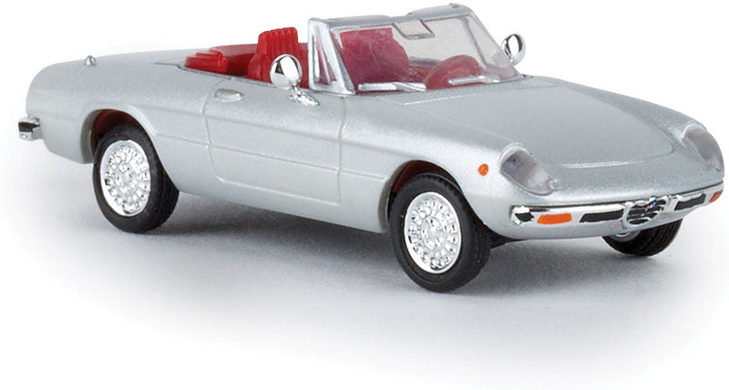 Alfa Romeo Spider Fastback - Assembled -- Silver