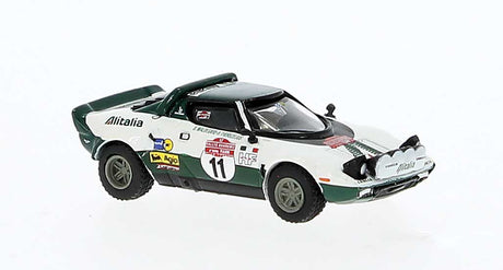 Lancia Stratos HF - Assembled -- Alitalia #11 B.Waldegard Sieger San Remo 1975 (white, green, Italian Letteri
