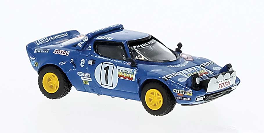 Lancia Stratos HF - Assembled -- Bernard Darniche #1 (Monte Carlo, 1980, blue, white)