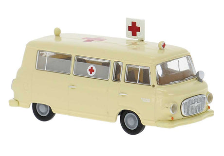 1961-1991 Barkas B 1000 Passenger Van - Assembled -- Ambulance (ivory, German Lettering)