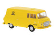 1961-1991 Barkas B 1000 Kasten Cargo Van - Assembled -- German Post (yellow, black, German Lettering)
