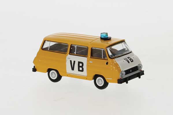 1969 Skoda 1203 Passenger Van - Assembled -- VB (yellow, white, black)