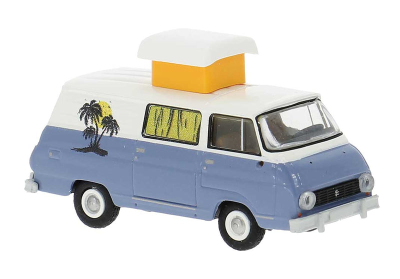 1969 Skoda 1203 Passenger Van - Assembled -- Camper (white, bliue)