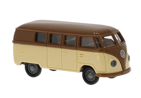 1950-1954 Volkswagen T1a Kombi Passenger Van - Assembled -- Economy (brown, beige)