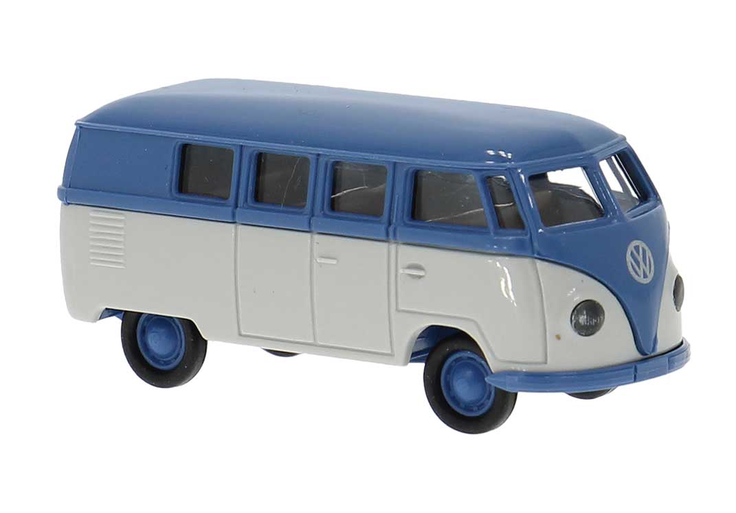 1950-1954 Volkswagen T1a Kombi Passenger Van - Assembled -- Gray, Blue