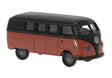 1950-1954 Volkswagen T1a Kombi Passenger Van - Assembled -- Black, Red