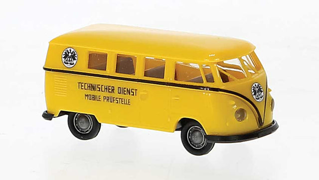 Volkswagen T1b Passenger Van - Assembled -- OAMTC (yellow, black, German Lettering)
