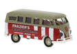 1960 Volkswagen T1b Passenger Van - Assembled -- Frazier's Kentucky Fried Chicken (gray, red, white)