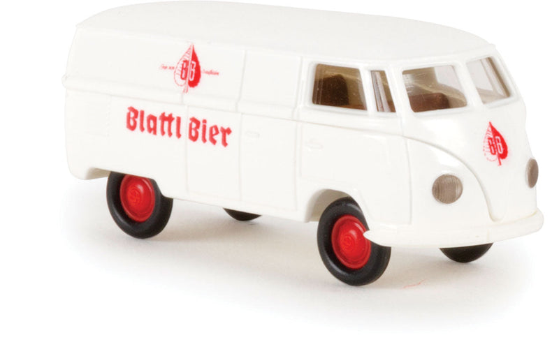 1950-1954 Volkswagen T1a Kasten Cargo Van - Assembled -- Blattl Bier (white, red, German Lettering)