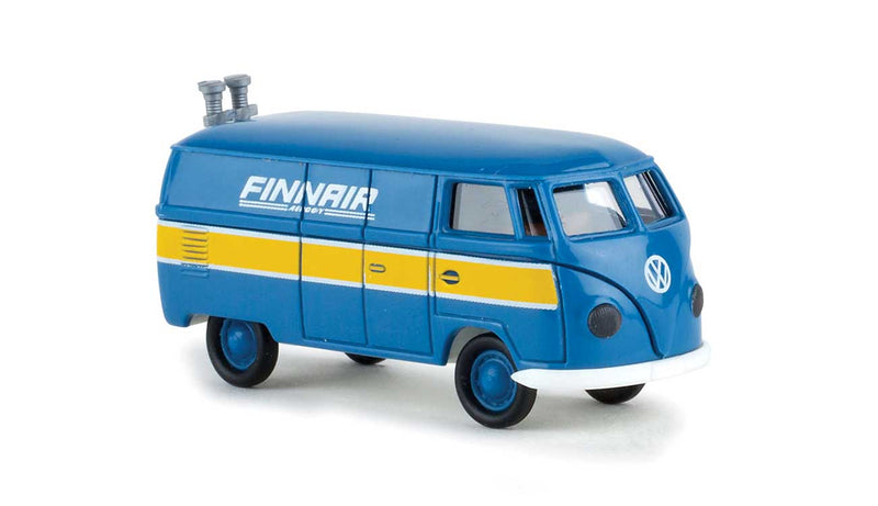 1950-1954 Volkswagen T1a Kasten Cargo Van - Assembled -- Finnair (blue, yellow)
