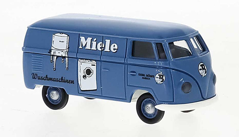 1950-1954 Volkswagen T1a Kasten Cargo Van - Assembled -- Miele (blue, white, German Lettering)