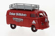 1950-1954 Volkswagen T1a Kasten Cargo Van - Assembled -- Obeta (red, white, German Lettering)
