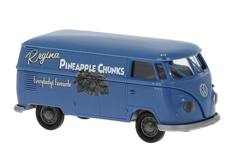 1960-1963 Volkswagen T1b Kasten Cargo Van - Assembled -- Regina Pineapple Chunks (blue, white)