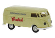 1960-1963 Volkswagen T1b Kasten Cargo Van - Assembled -- Grolsch (beige, red, black, German Lettering)