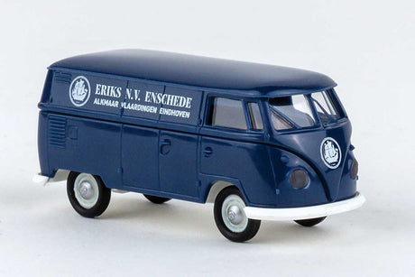 1960-1963 Volkswagen T1b Kasten Cargo Van - Assembled -- Eriks (blue, white, Dutch Lettering)