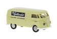 1960-1963 Volkswagen T1b Kasten Cargo Van - Assembled -- Goldsenkel (yellow, black, German Lettering)