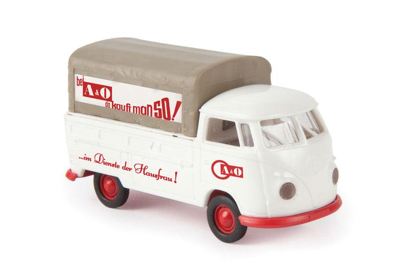 1960-1963 Volkswagen Pritsche T1b Standard-Cab Pickup Truck - Assembled -- A&O (white, red, gray, German Lettering)