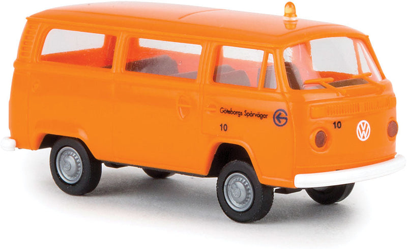 1973-1979 Volkswagen Kombi T2 Passenger Van - Assembled -- Goteborgs Sparvagar (orange, Swedish Lettering)