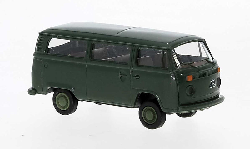 1973-1979 Volkswagen Kombi T2 Passenger Van - Assembled -- German Army (green, German Lettering)