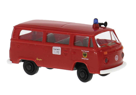 1973-1979 Volkswagen Kombi T2 Passenger Van - Assembled -- Markgroningen, Germany, Fire Department (red, white, German Lettering)