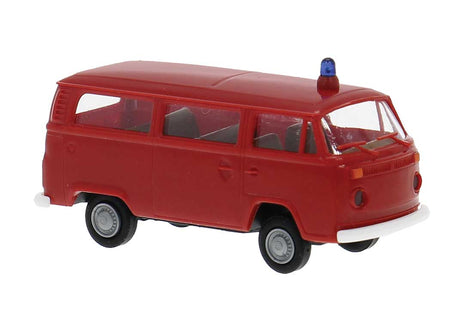 1973-1979 Volkswagen Kombi T2 Passenger Van - Assembled -- Fire Department, Economy (red)