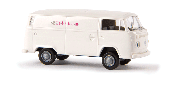 1973-1979 Volkswagen Kasten T2 Cargo Van - Assembled -- Telekom (white, red, German Lettering)-1