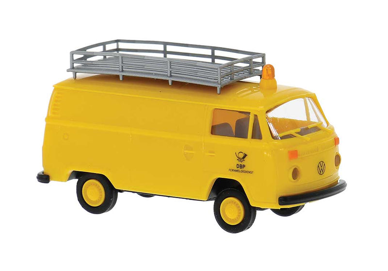 1973-1979 Volkswagen Kasten T2 Cargo Van - Assembled -- German Post (yellow, black, German Lettering)