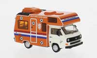 Volkswagen T3 Karmann Gipsy Camper - Assembled -- Soccer Fan Holland (orange, white, blue, red, Dutch Lettering)