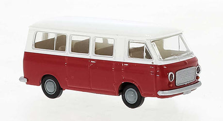 1967-1983 Fiat 238 Passenger Van - Assembled -- Red, White