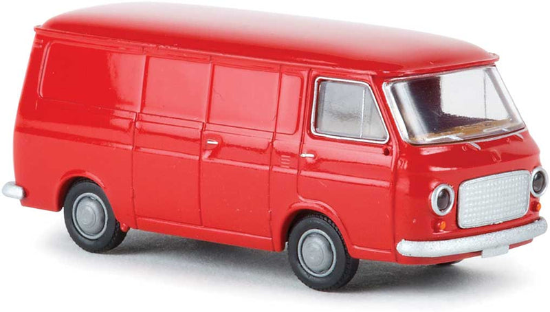 1967-1983 Fiat 238 Cargo Van - Assembled -- Red