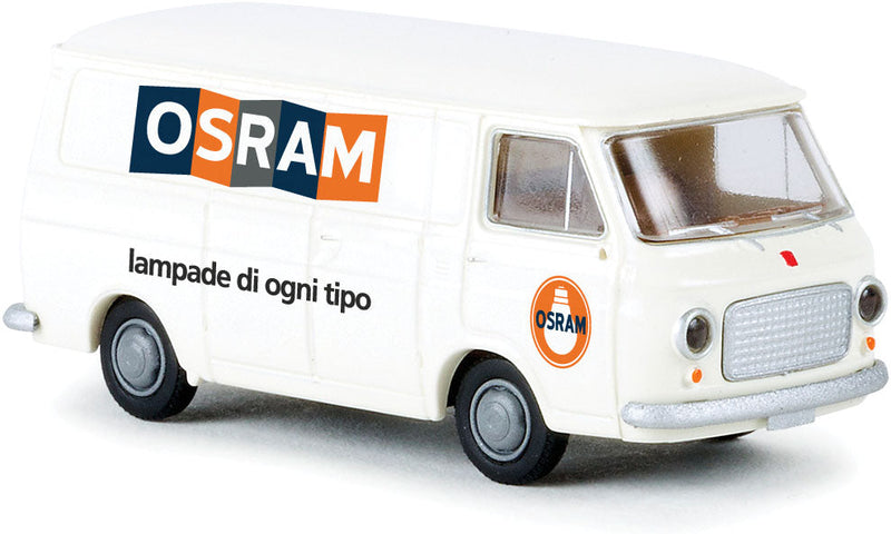1967-1983 Fiat 238 Cargo Van - Assembled -- Osram (white, orange, black, Italian Lettering)