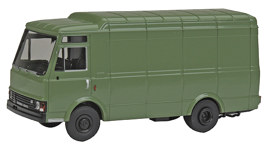 Magirus-Deutz 90 D 6 Delivery Van - Assembled -- Reseda Green