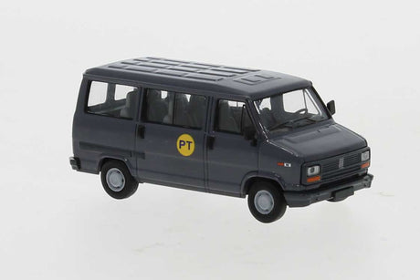 1982 Fiat Ducato Passenger Van - Assembled -- Italian Post Office (gray)